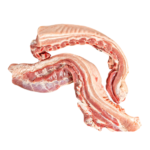 pacenta de cerdo en tira